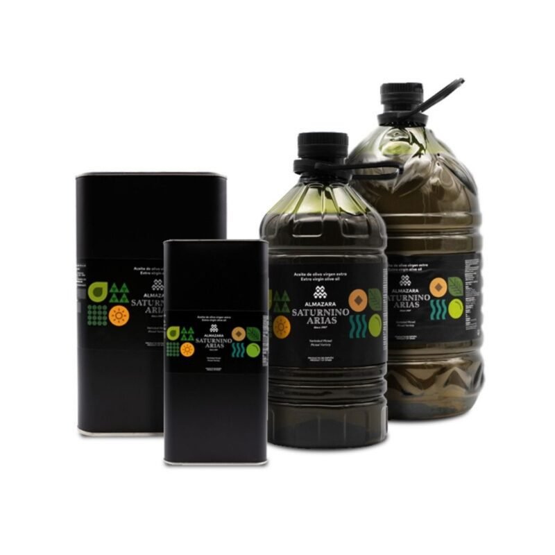 Aceite de oliva virgen extra cosecha temprana arbequina de Jaén